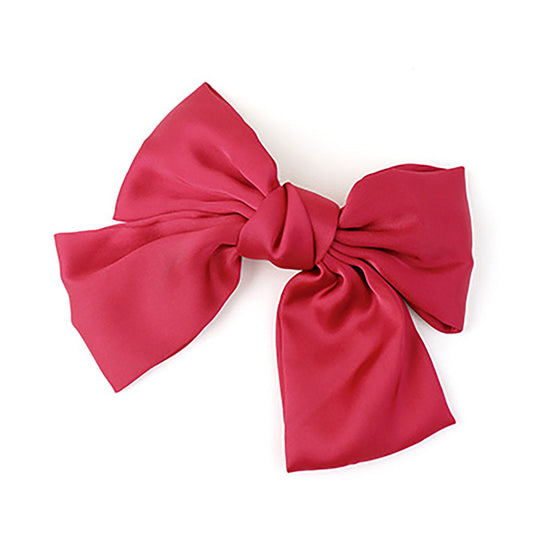 赤/ビッグリボンバレッタ