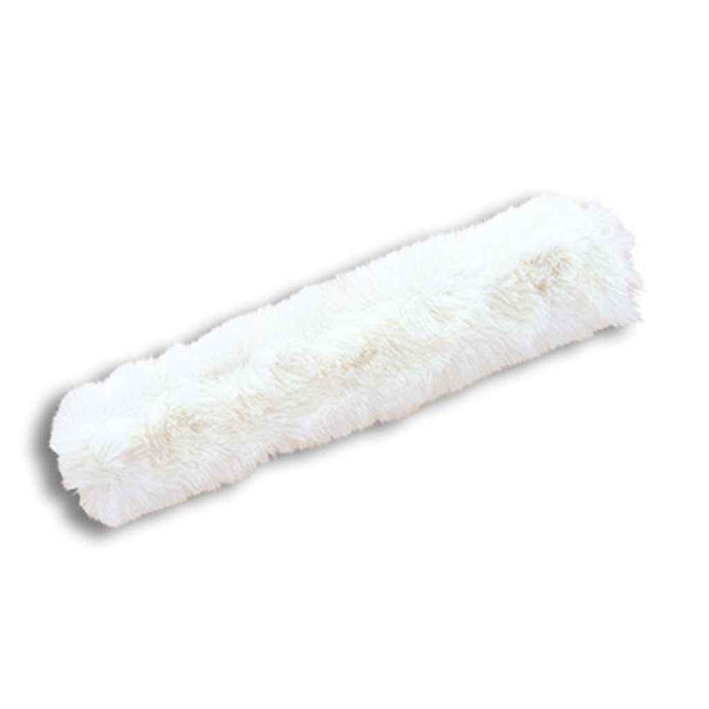 ホワイト/2WAYふわふわファーのパッチンバンド