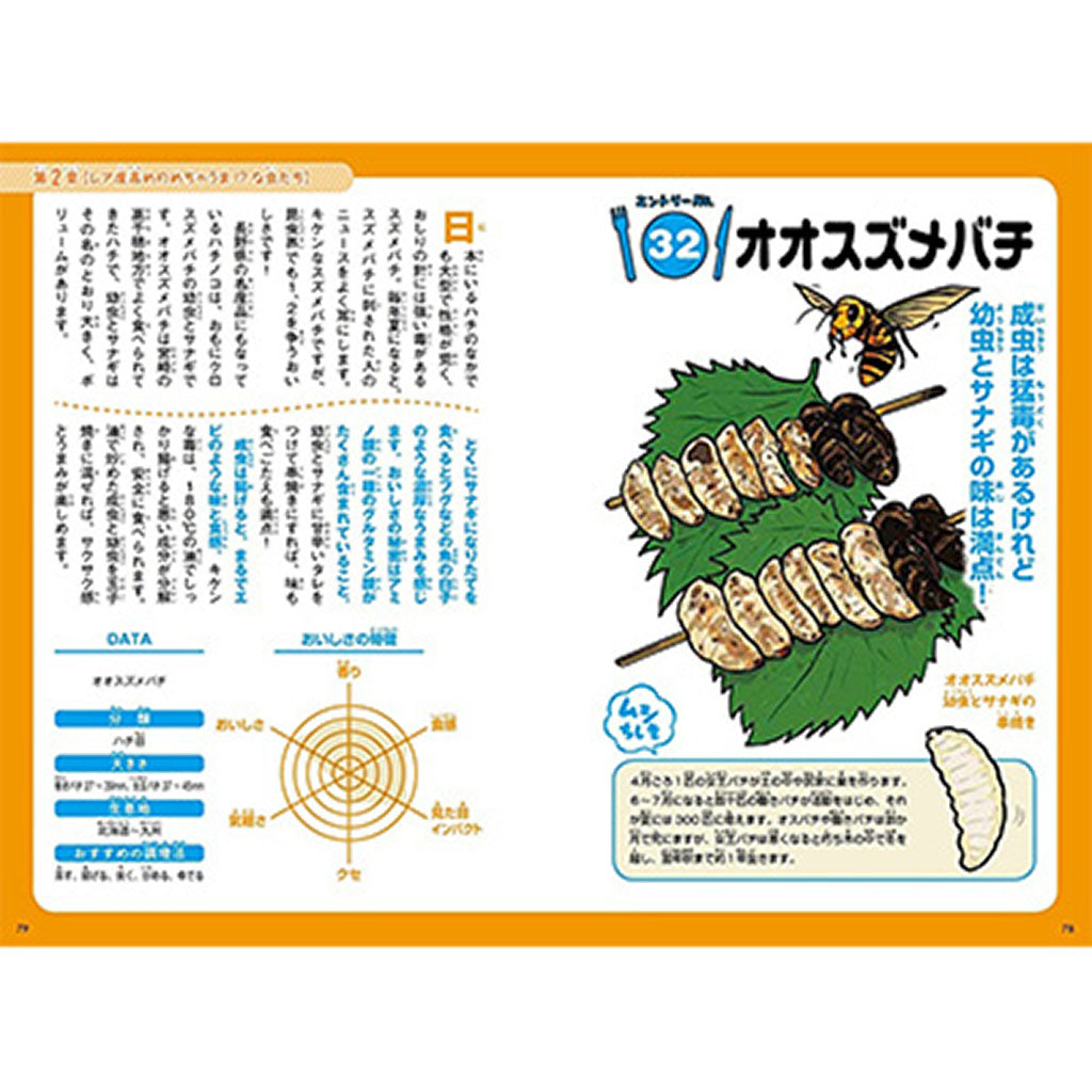 書籍/めちゃうま!?昆虫食事典