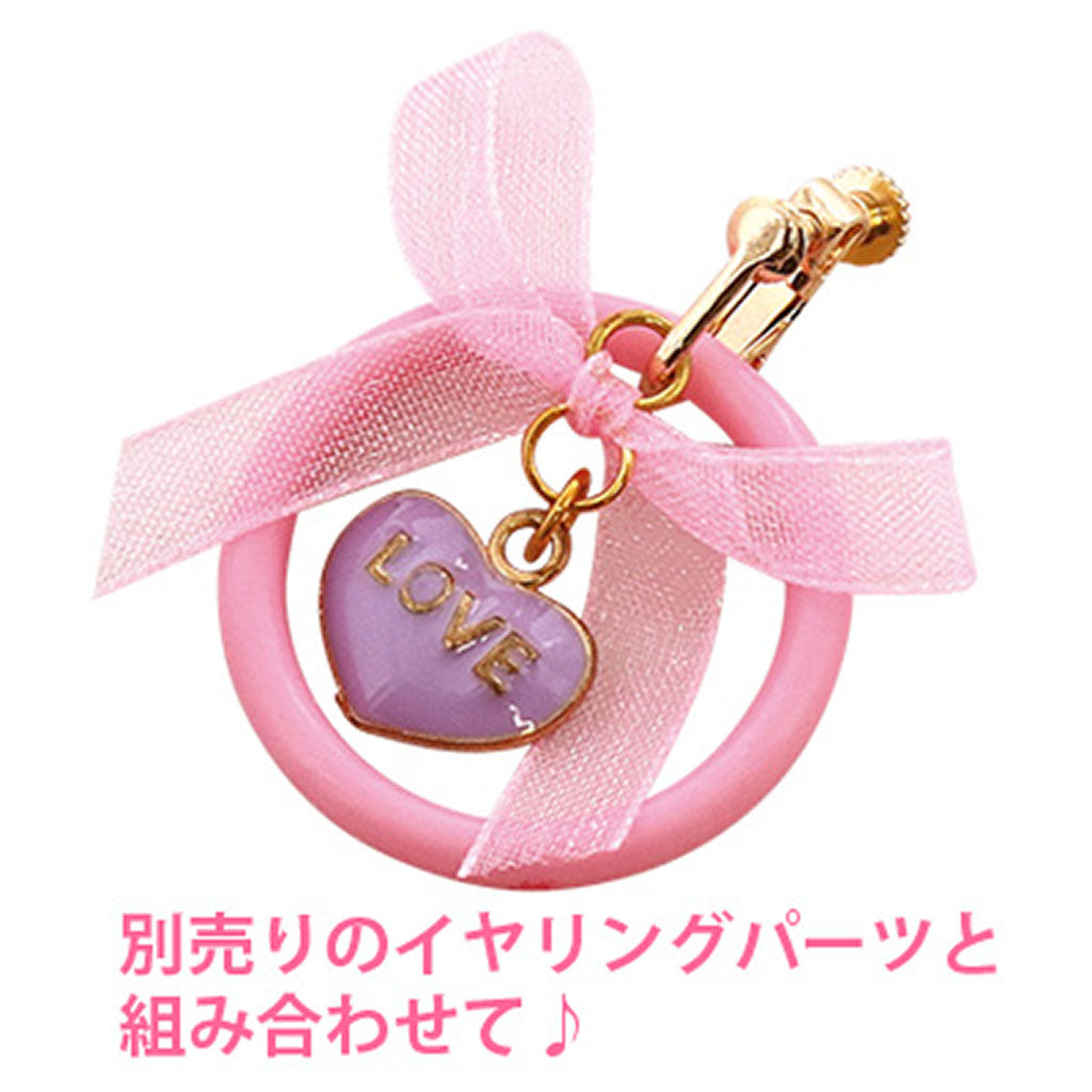 金色/ネジ式イヤリングパーツ1ペア売り