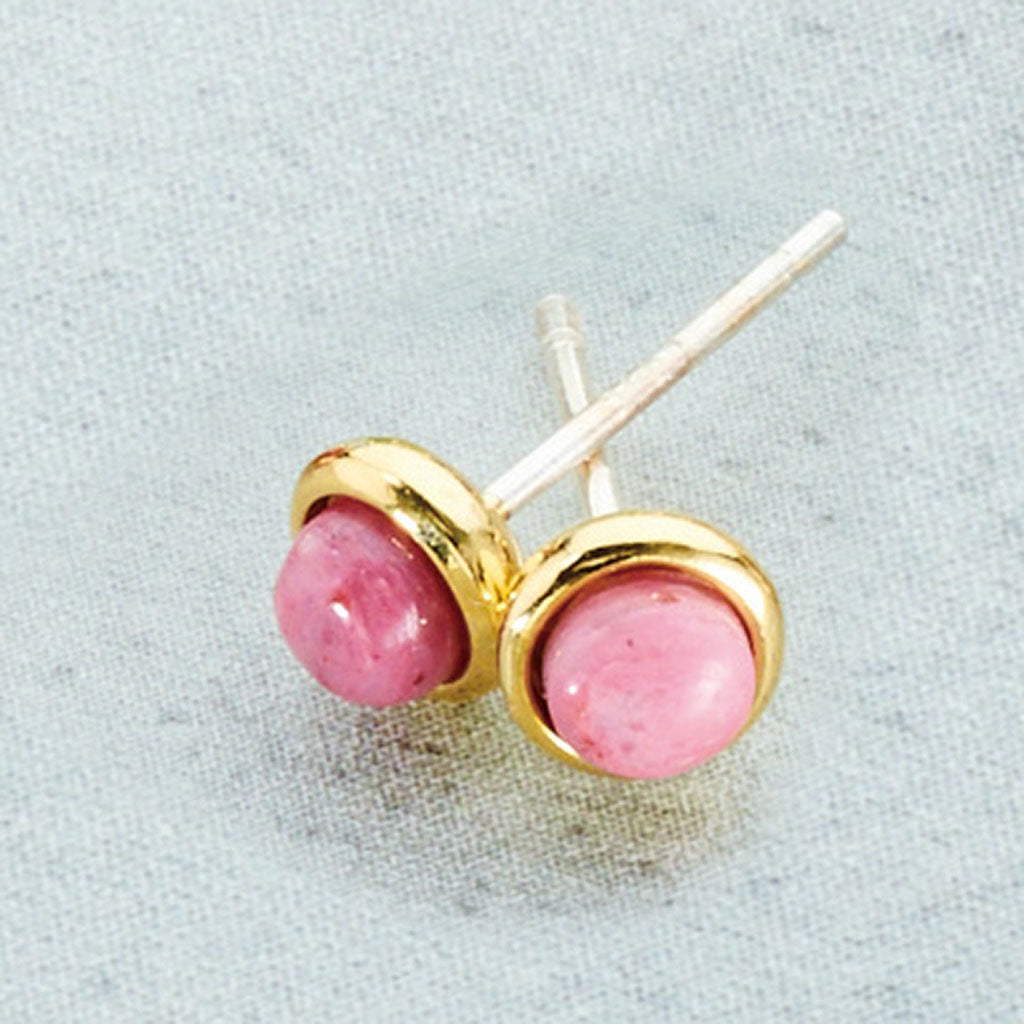 レッドクォーツ /1月/誕生石ピアス