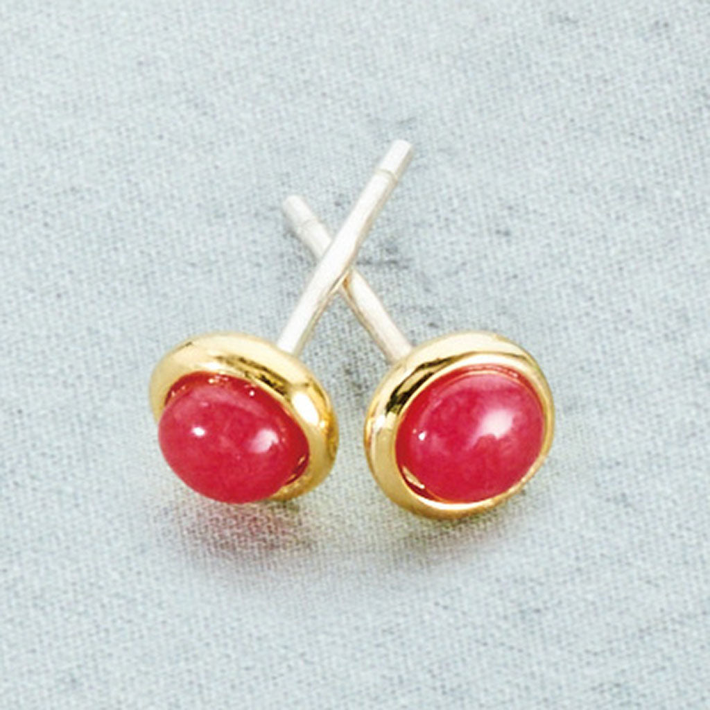 レッドウッドライン/7月/誕生石ピアス