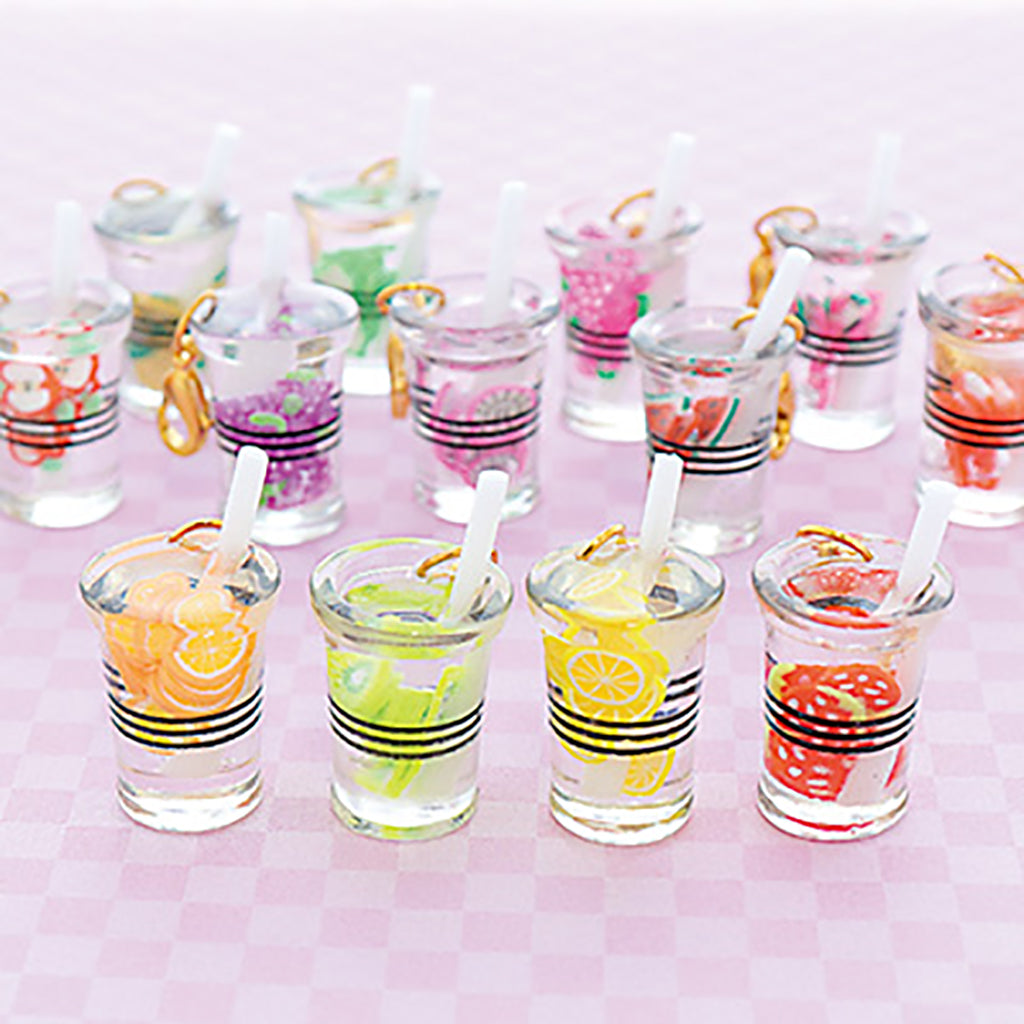 フルーツジュース風ジッパーチャーム/1個売り