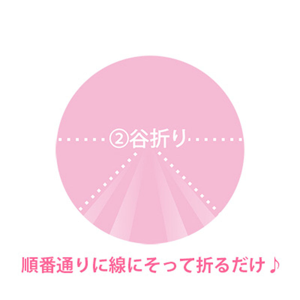 流行モチーフ折り紙カットメモ/3柄30枚セット