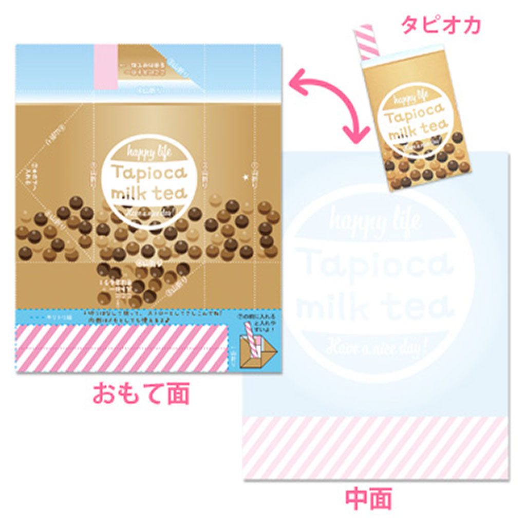 流行モチーフ折り紙カットメモ/3柄30枚セット