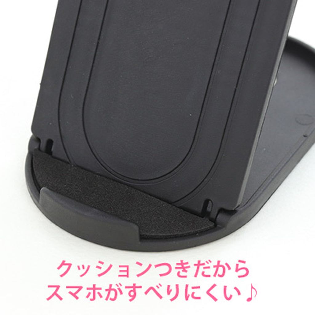 黒/12段階調節可能なスマホスタンド