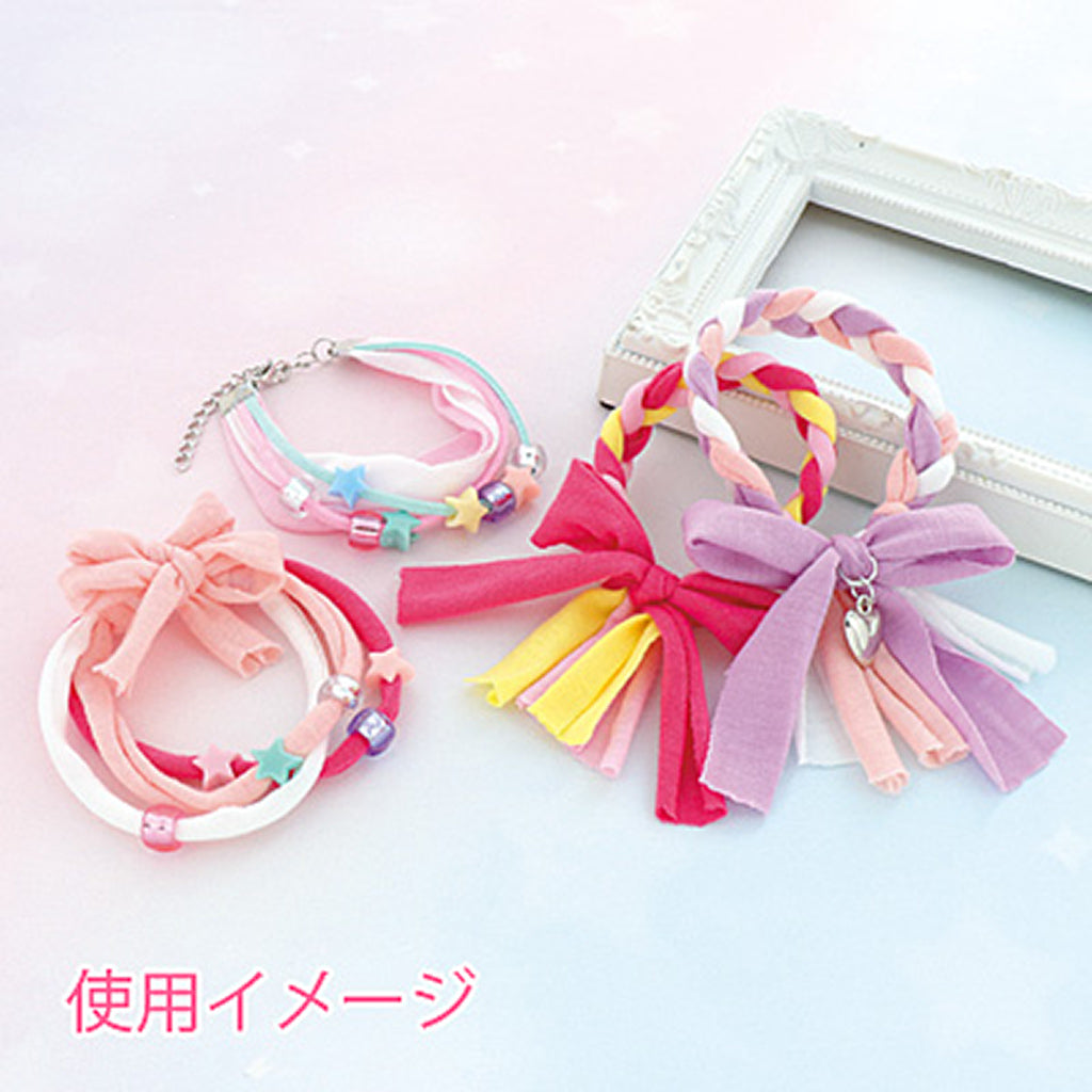 シルバーカラー/ブレスレットが2個作れるパーツセット