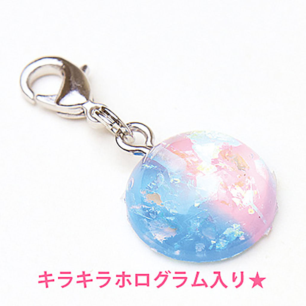 キラキラぷっくり丸型ジッパーチャーム/1個売り