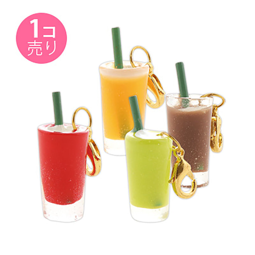 フロート風ドリンクジッパーチャーム/1個売り