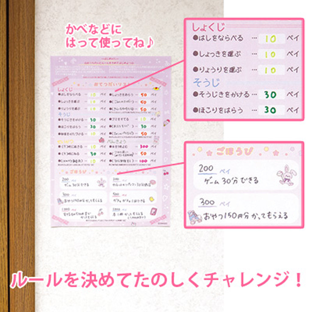 おてつだいペイ&交換リスト