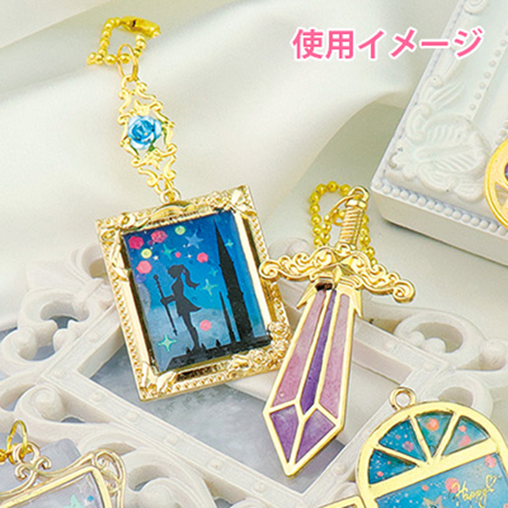 幻想世界柄レジン用両面デザインペーパー