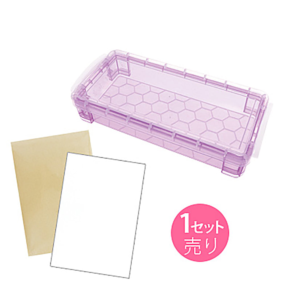 紫/クリアマルチケースデコキット