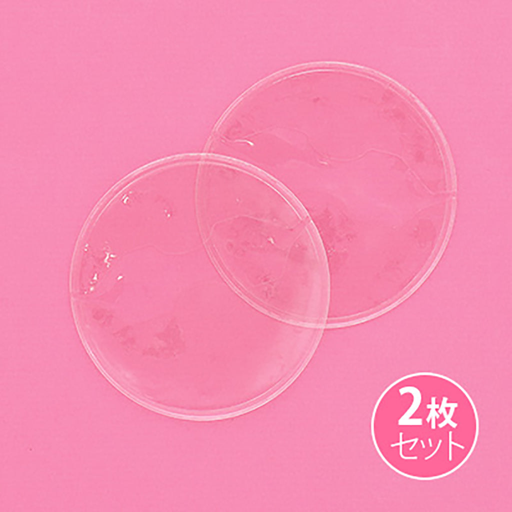 クリア/缶バッジカバー2枚セット