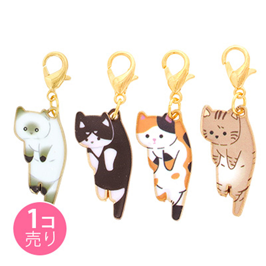 ぶら下がりネコのジッパーチャーム/1個売り