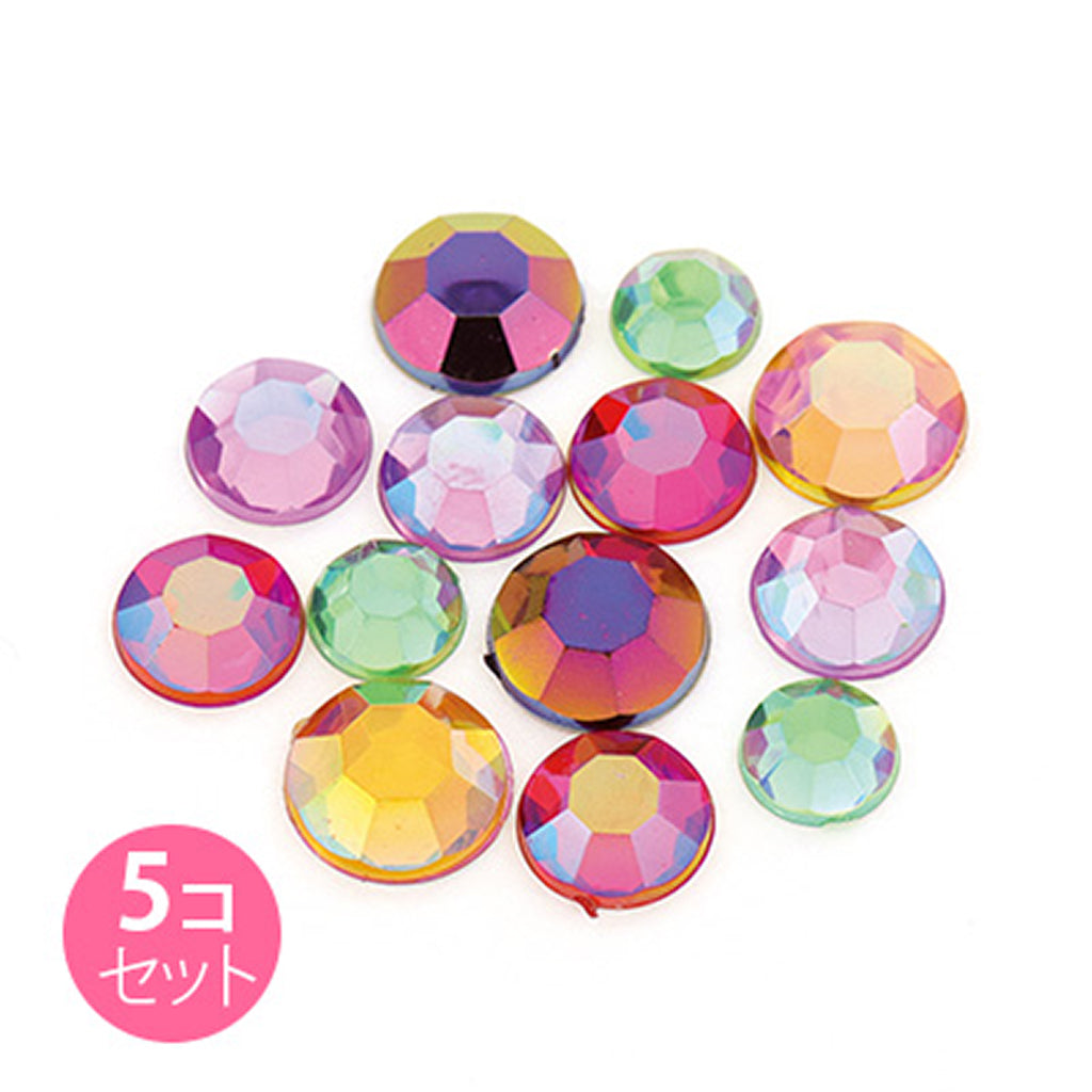 カラフルカットストーン/5種セット