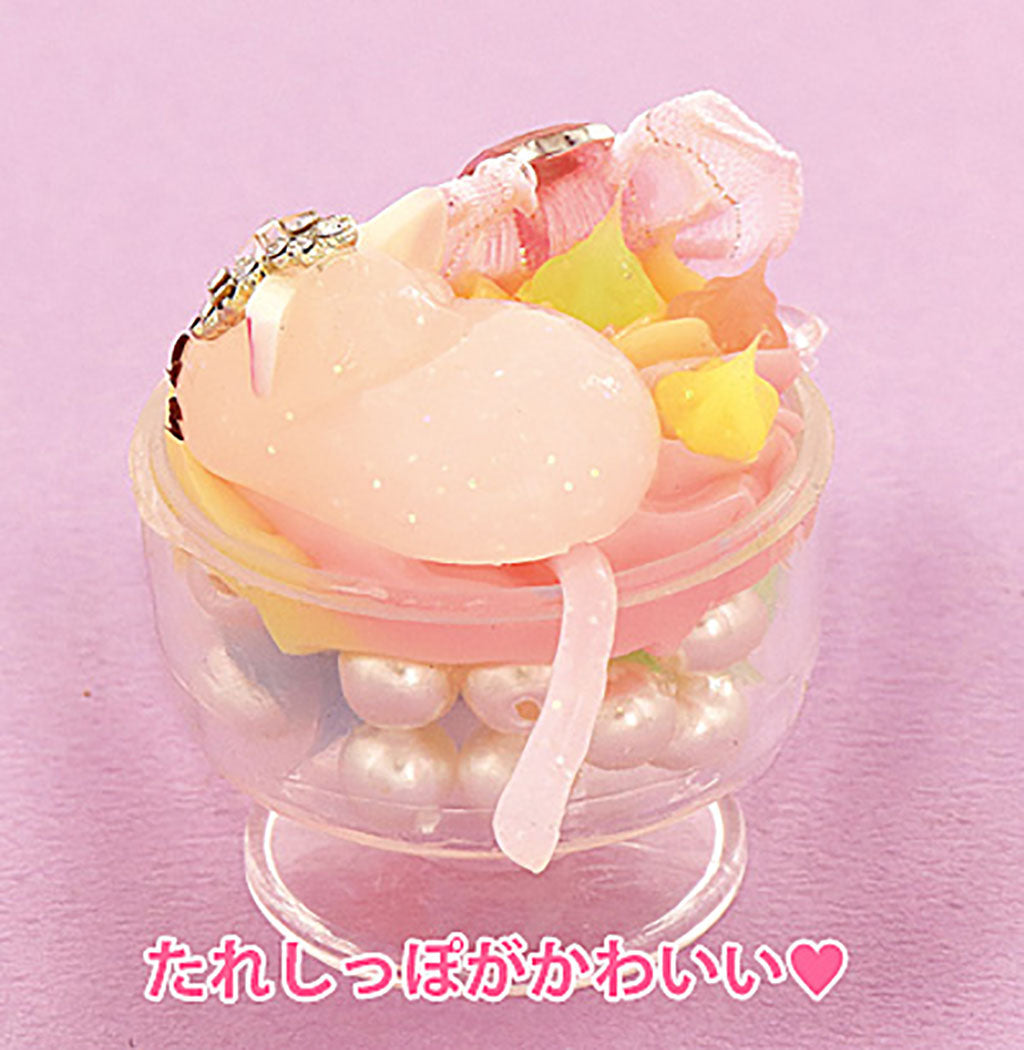 夜光/星付きネコが眠るパフェオブジェ/1個売り