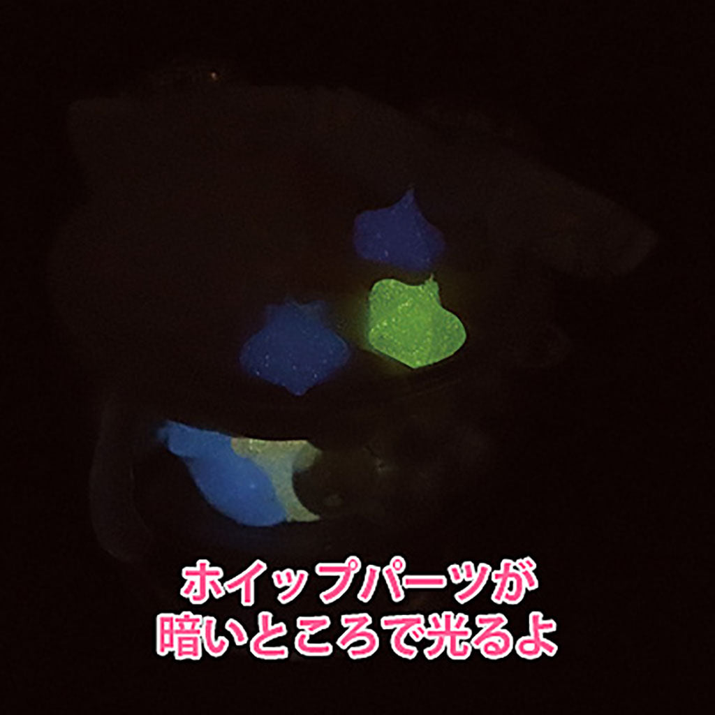 夜光/星付きネコが眠るパフェオブジェ/1個売り