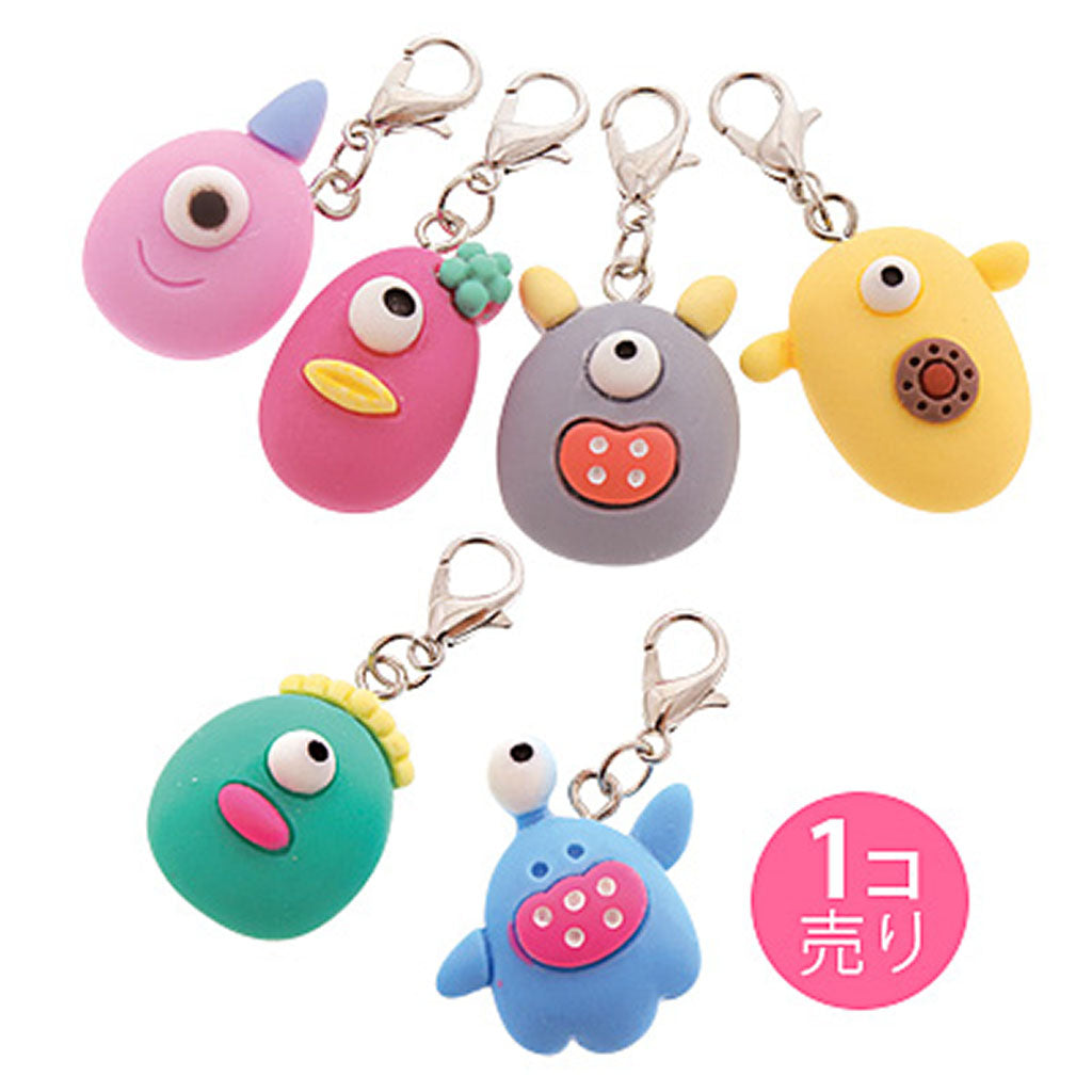 ゆるいモンスタージッパーチャーム/1個売り