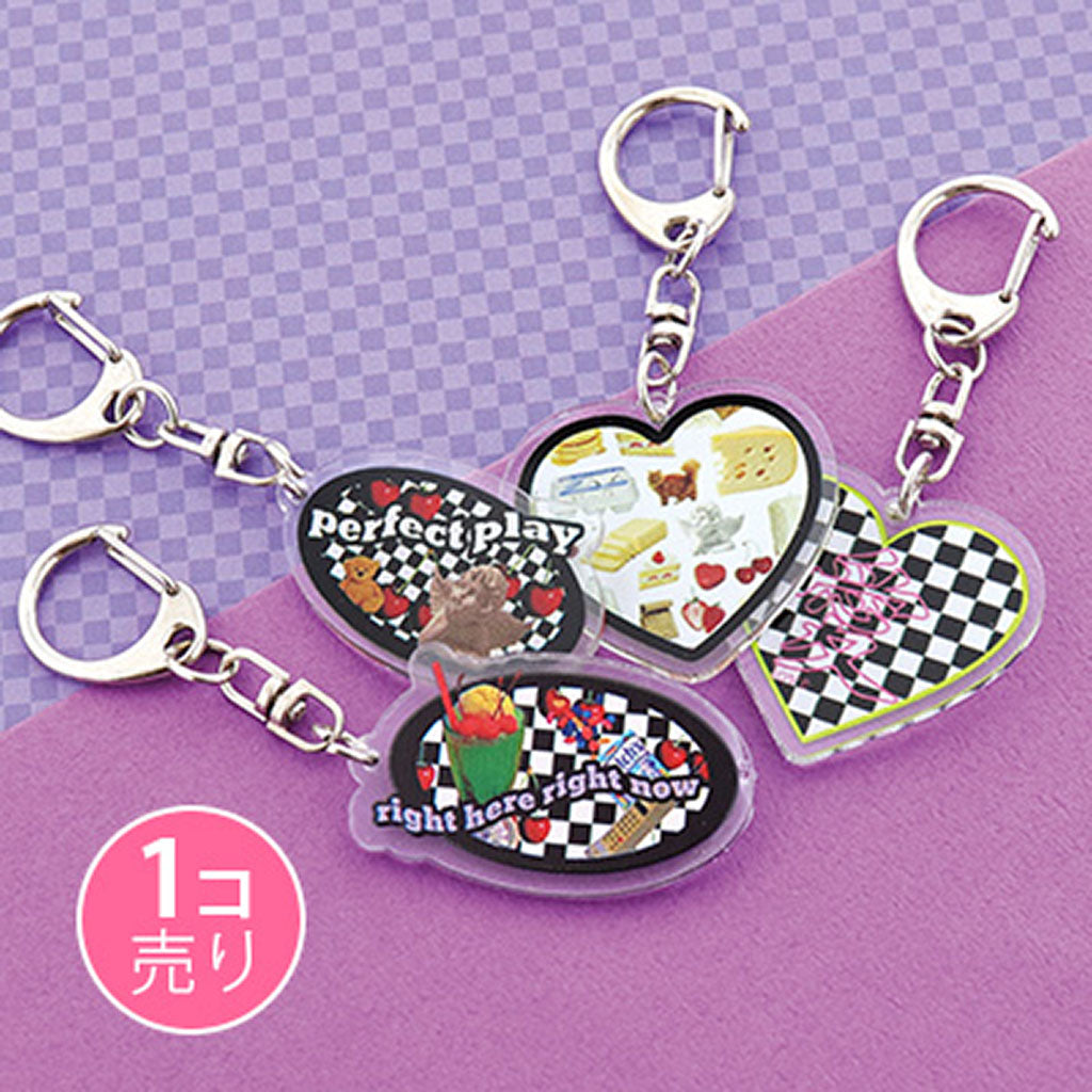 ストリートデザインキーホルダー/1個売り