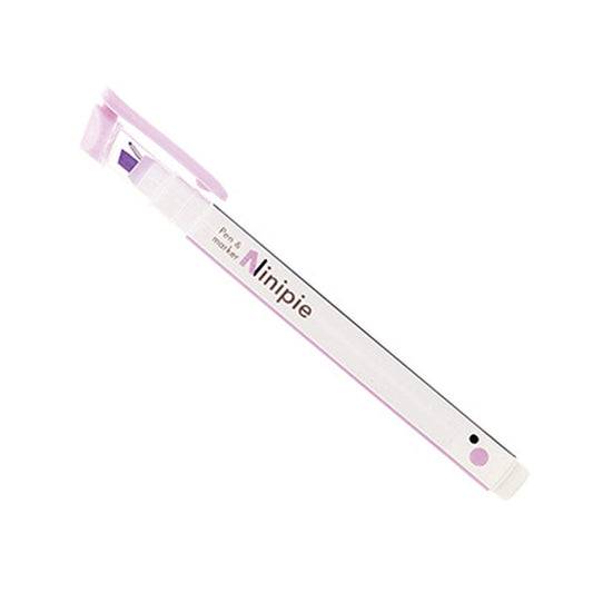 ライトバイオレット&ネイビー/ペン&マーカー/ニニピー