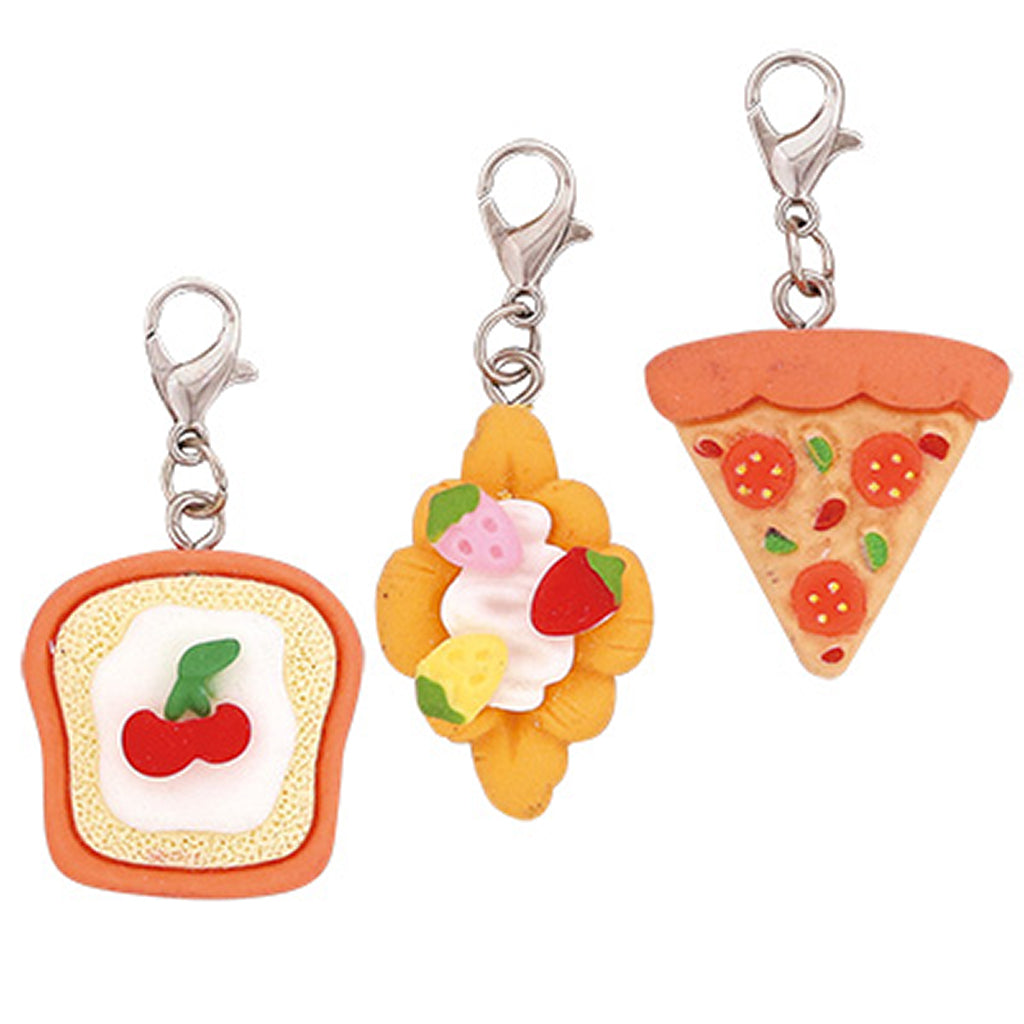 いろいろパン&ピザジッパーチャーム/1個売り