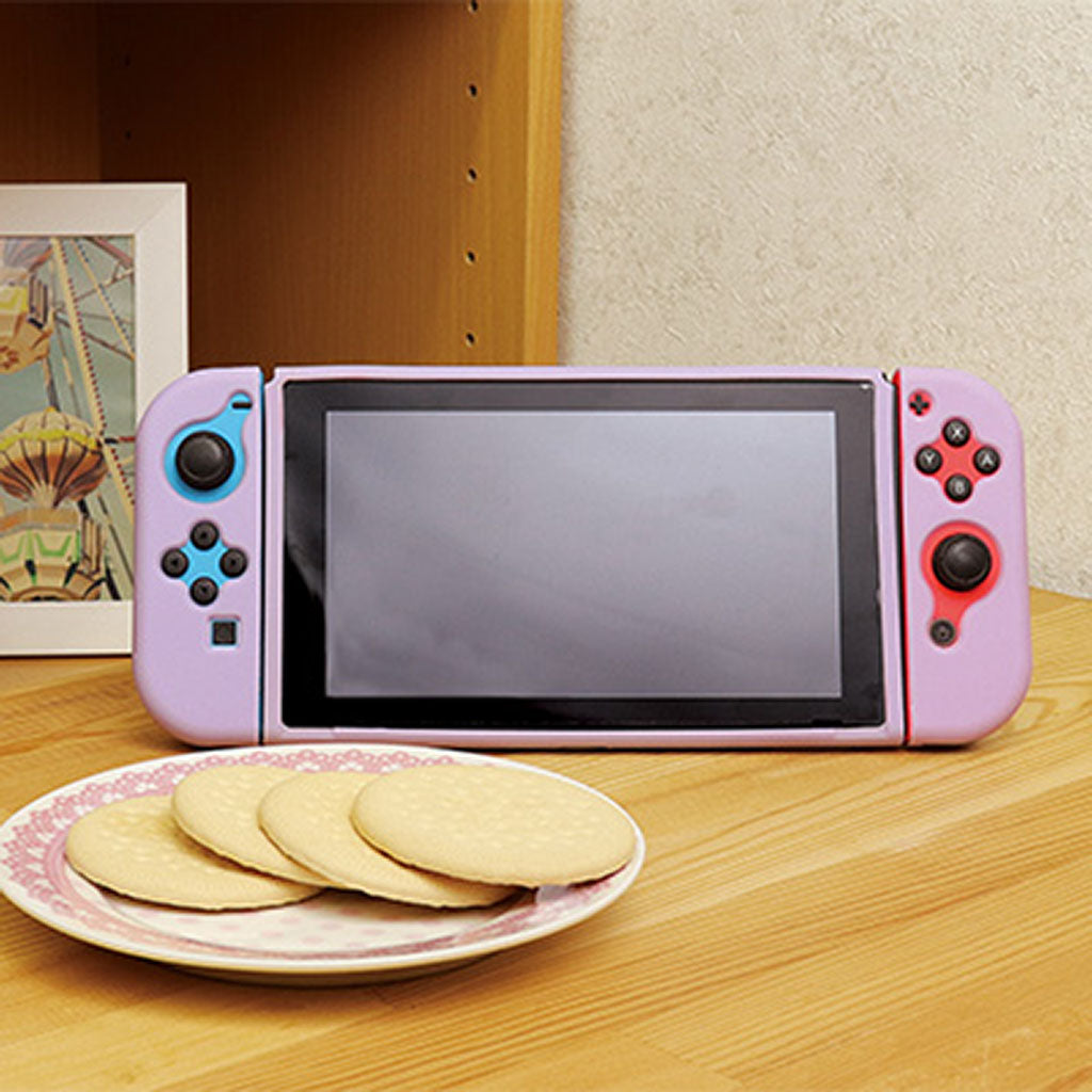 パステル紫/ゲーム機用分離式TPUカバー