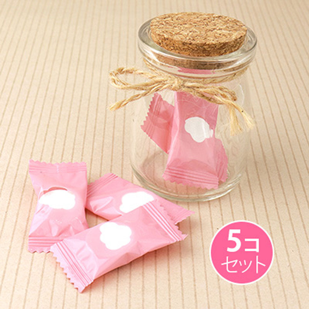 使い捨て水で戻す圧縮ミニタオル/5個セット
