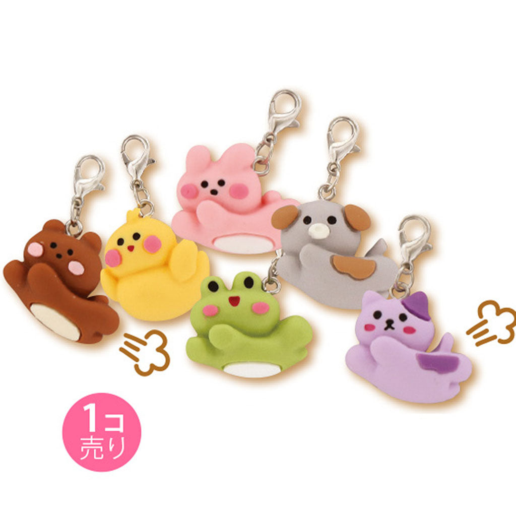 空飛ぶアニマルジッパーチャーム/1個売り