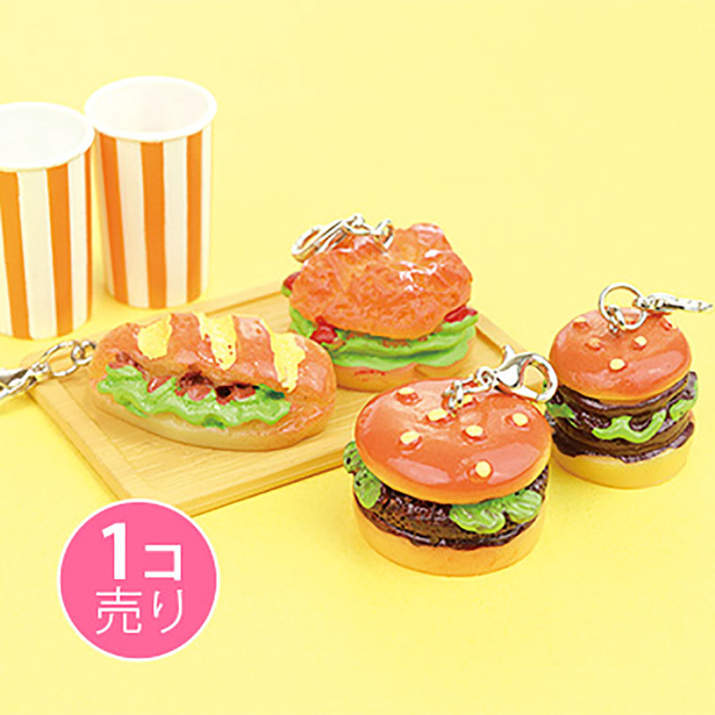 いろいろハンバーガージッパーチャーム／１個売り – SUNHOSEKI