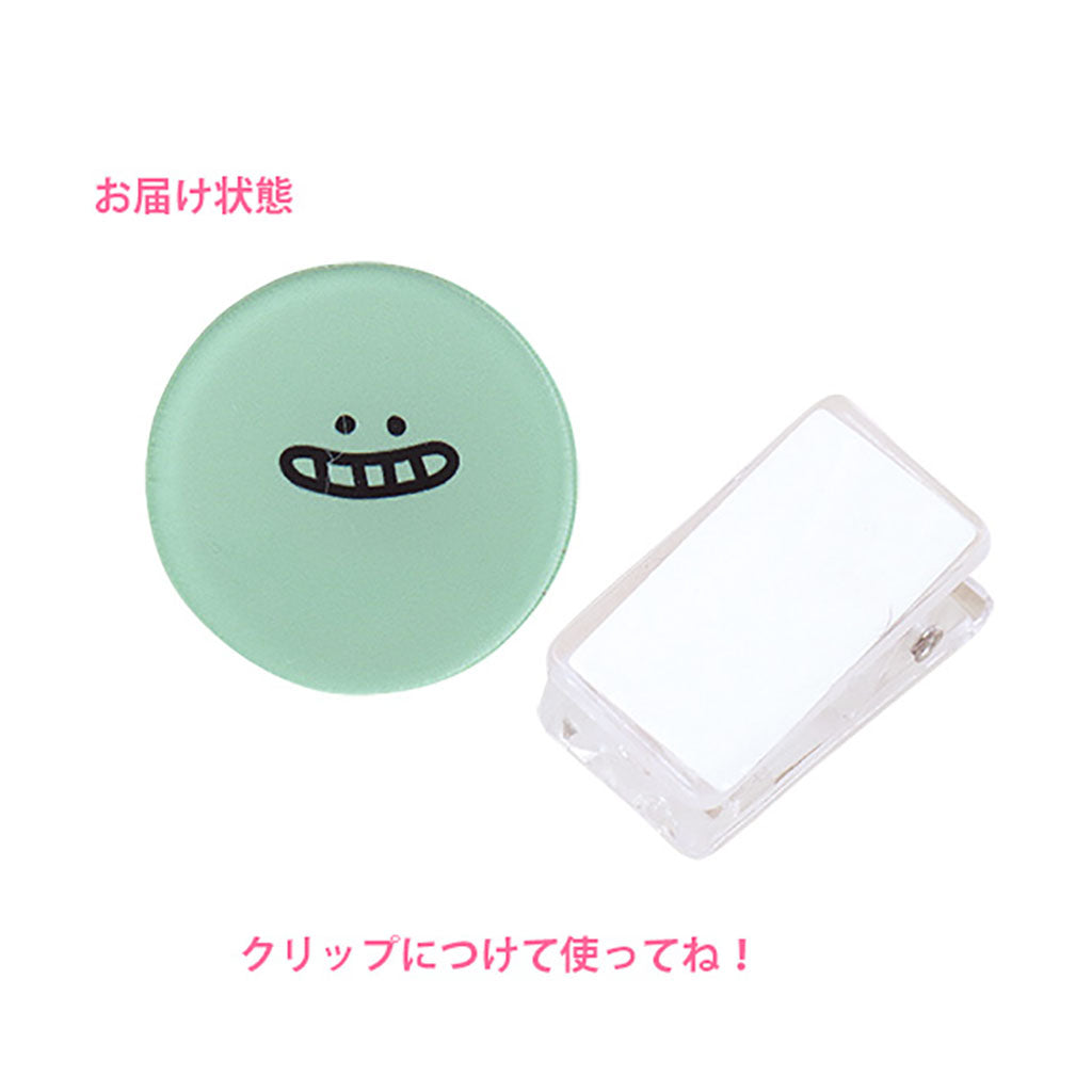 手書き風ゆるフェイスクリップ/1個売り