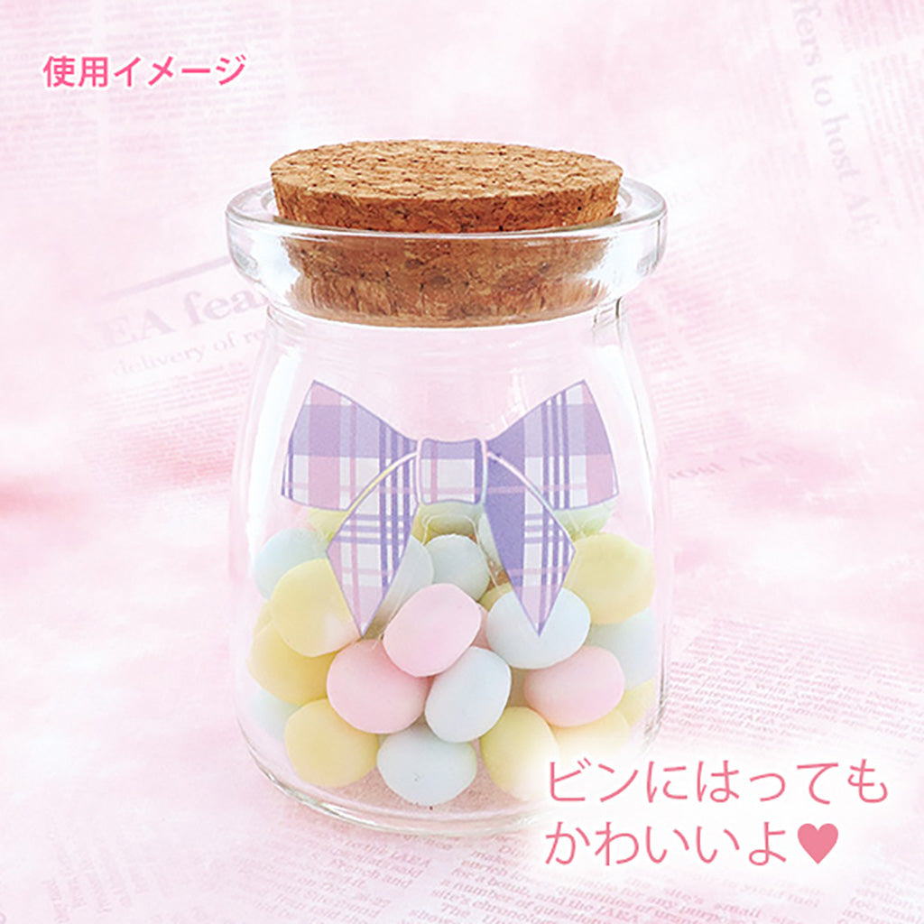 いろいろ柄リボンカットシール/5枚セット