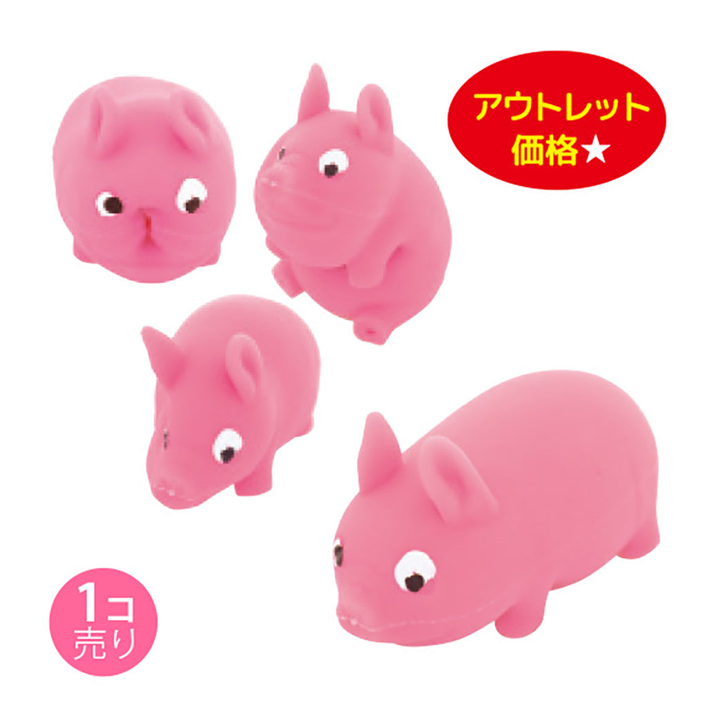 ピンク/むにむにブタ