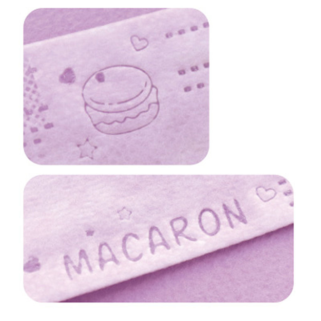 パステルカラー/マカロンワンポイント小さめマスク/10枚セット