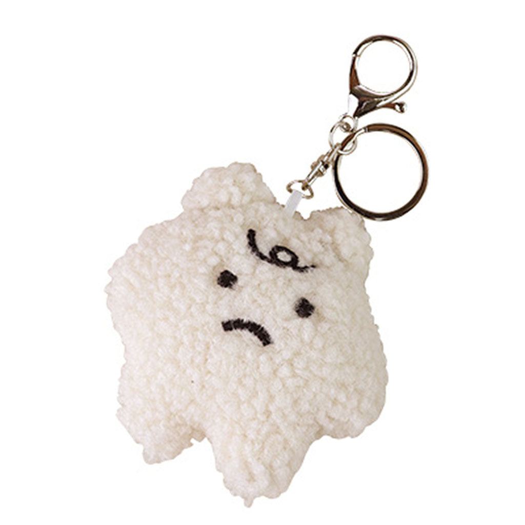 韓国風もこもこクマちゃんぬいぐるみキーホルダー/1個売り