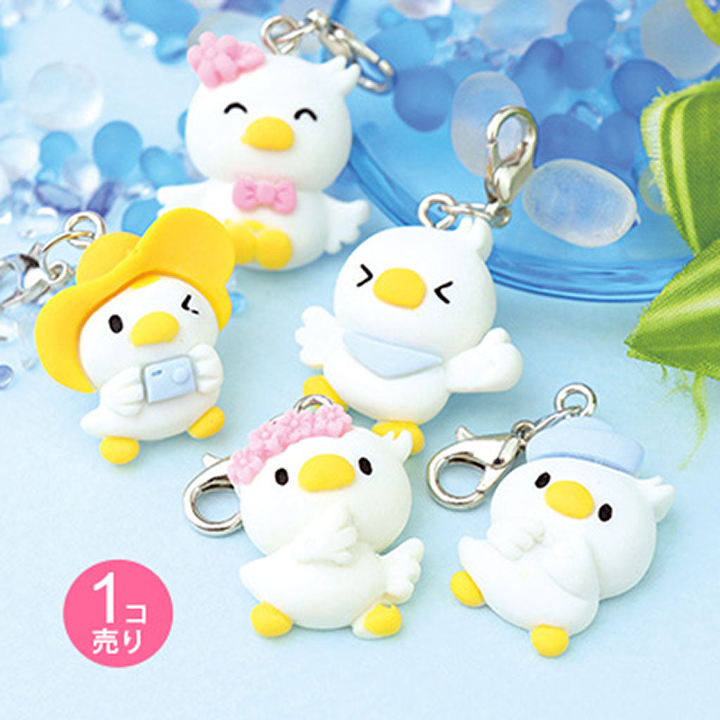 いろいろキメポーズのアヒルジッパーチャーム/1個売り