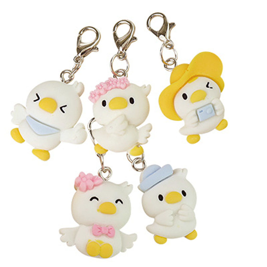 いろいろキメポーズのアヒルジッパーチャーム/1個売り