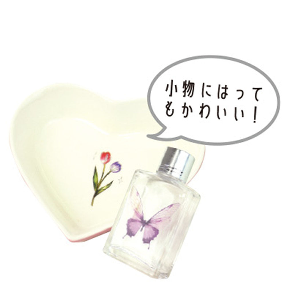 紫系/羽ばたくバタフライタトゥーシール