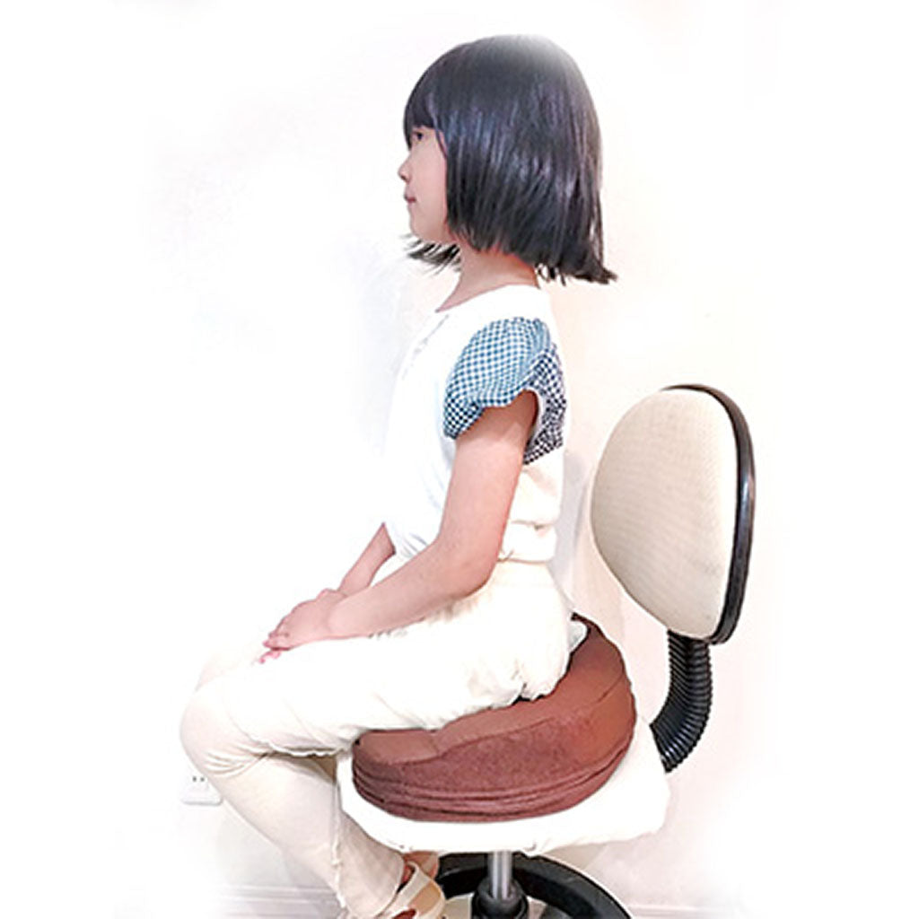 ブラウン/勝野式座るだけで骨盤キュッとクッション