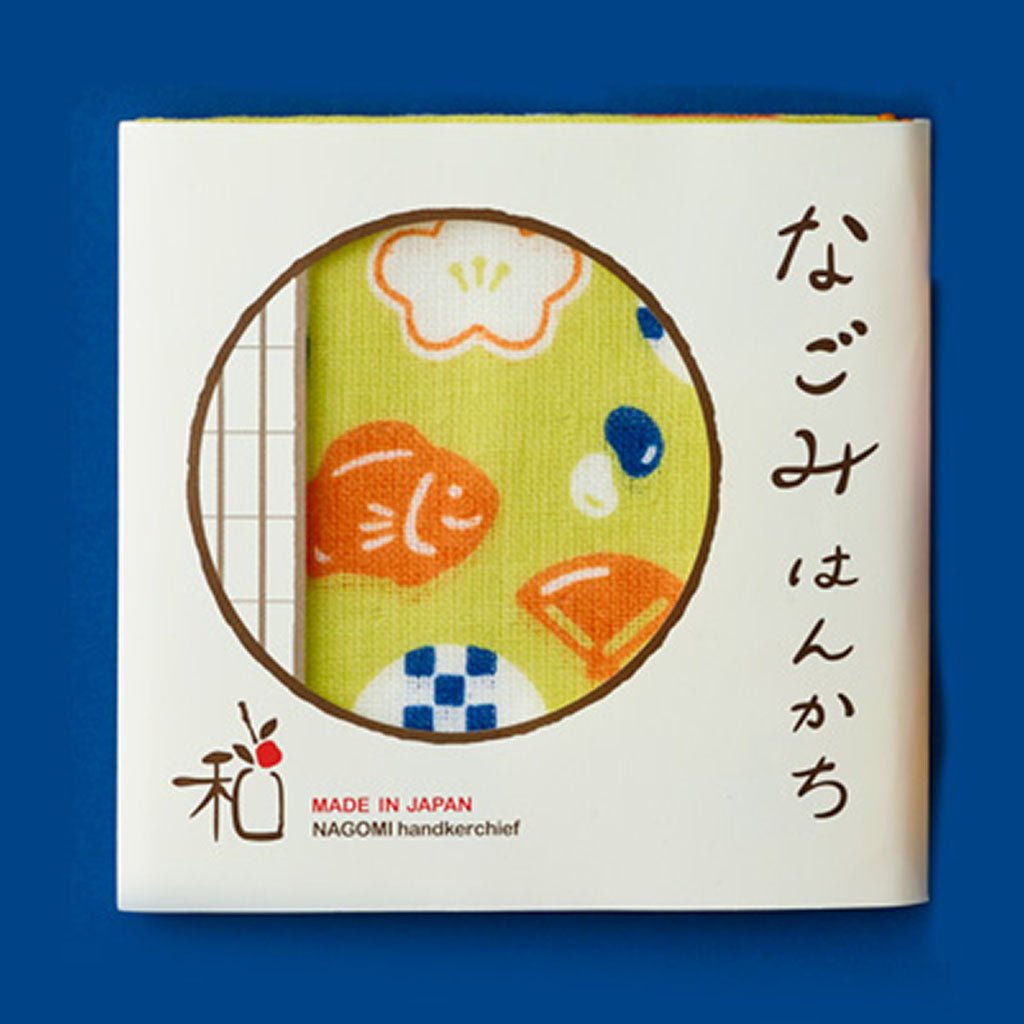 まめ皿/和柄なごみハンカチ