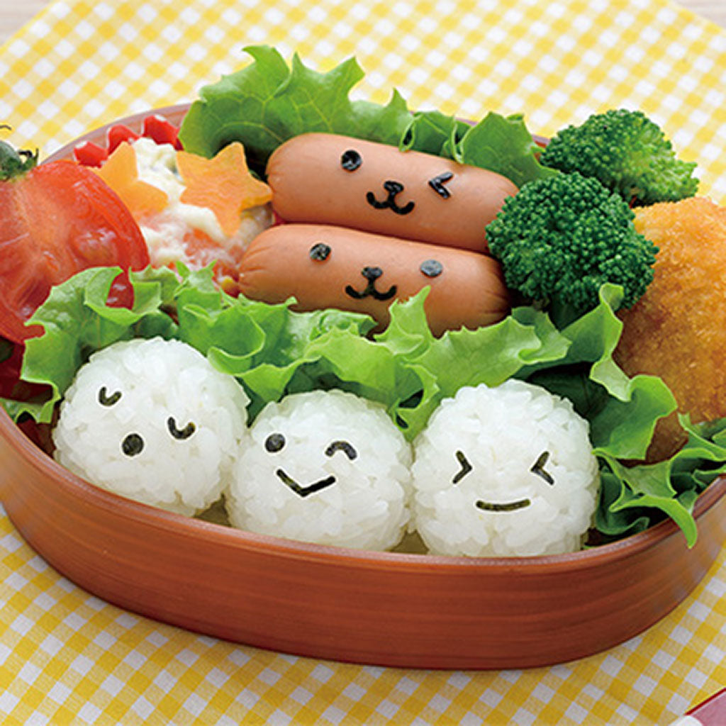 海苔用穴あけパンチ/にこにこパンチmini x2