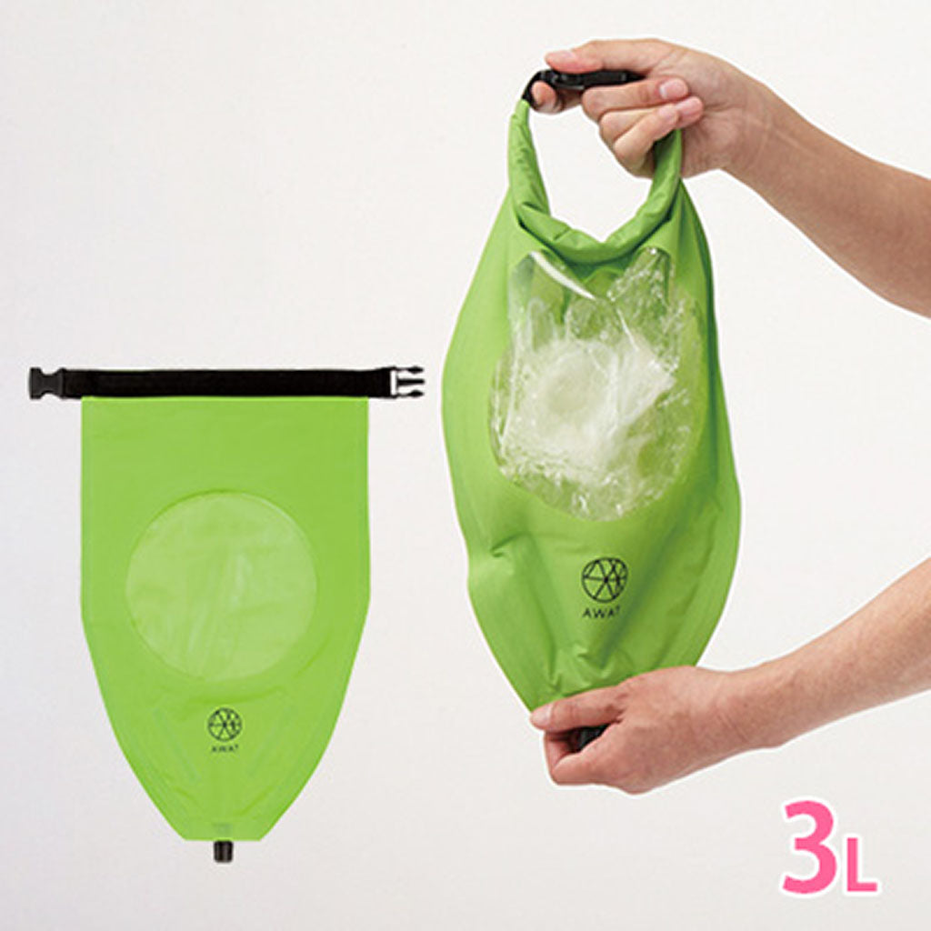持ち運び洗濯機/シャカシャカウォッシュバッグ/3L