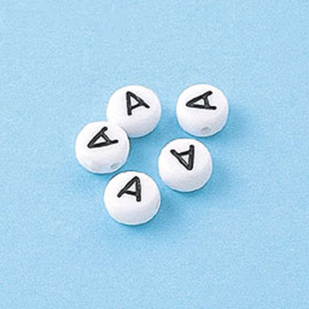 A/アルファベットビーズ/5個セット