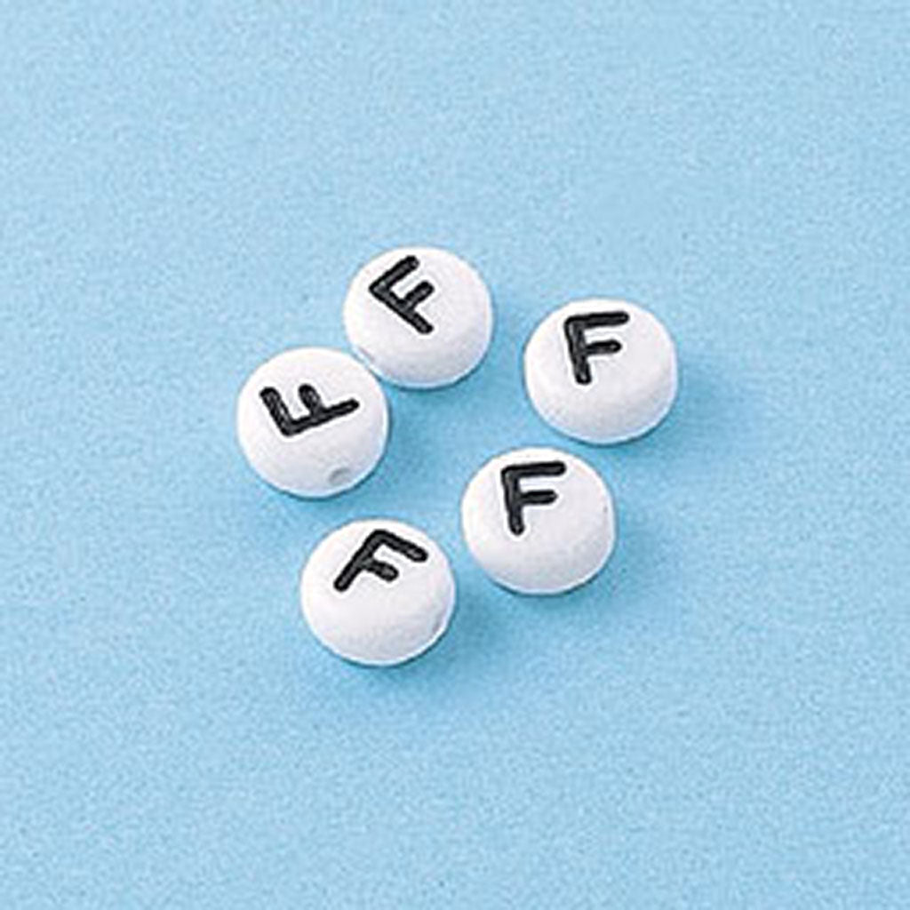 F/アルファベットビーズ/5個セット
