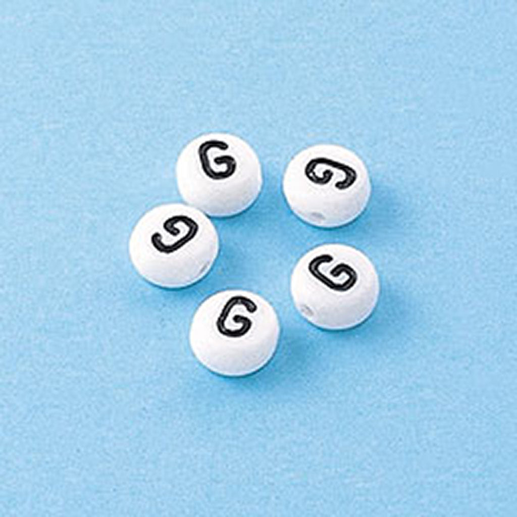G/アルファベットビーズ/5個セット
