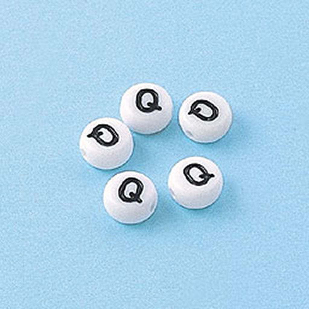 Q/アルファベットビーズ/5個セット