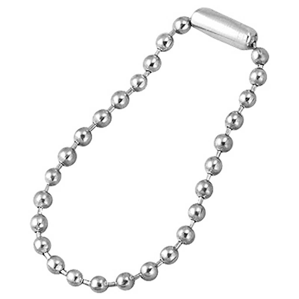 シルバーカラーボールチェーン10cm