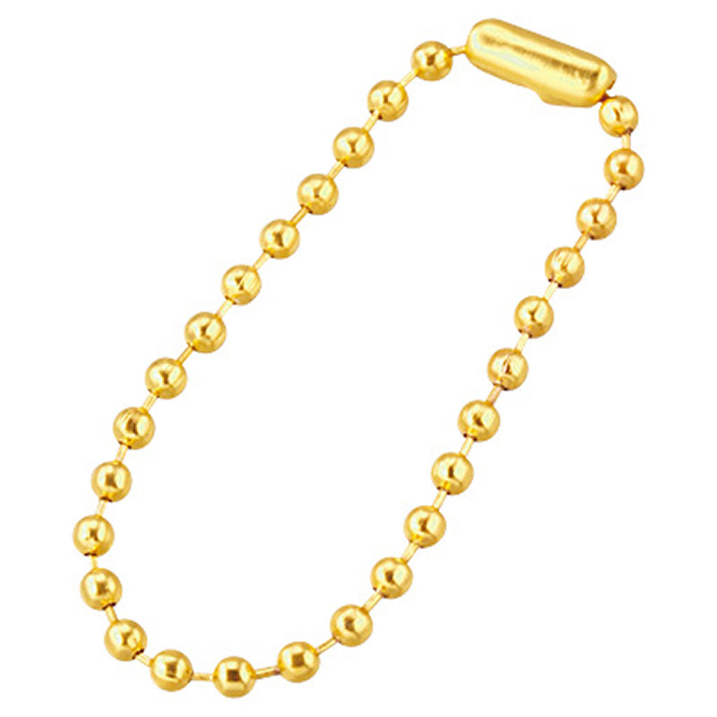 金色/10cmボールチェーン