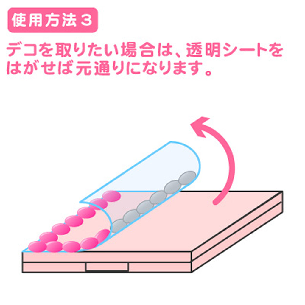 Sサイズ/クリアデコシート