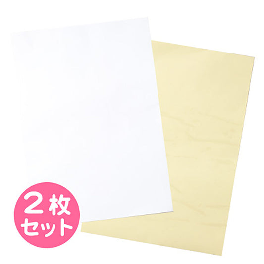 白&透明/手作りシールセット