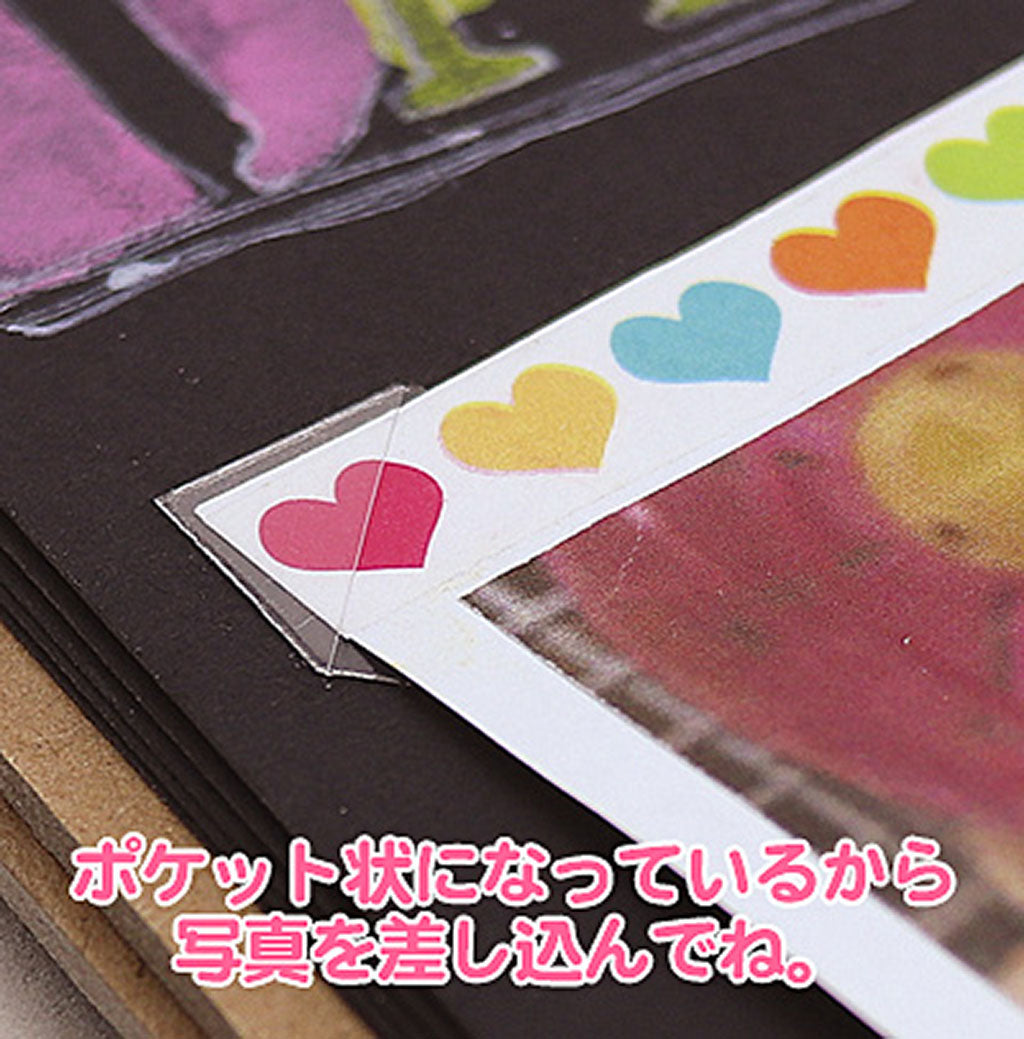 クリア/フォトコーナーシール3枚セット